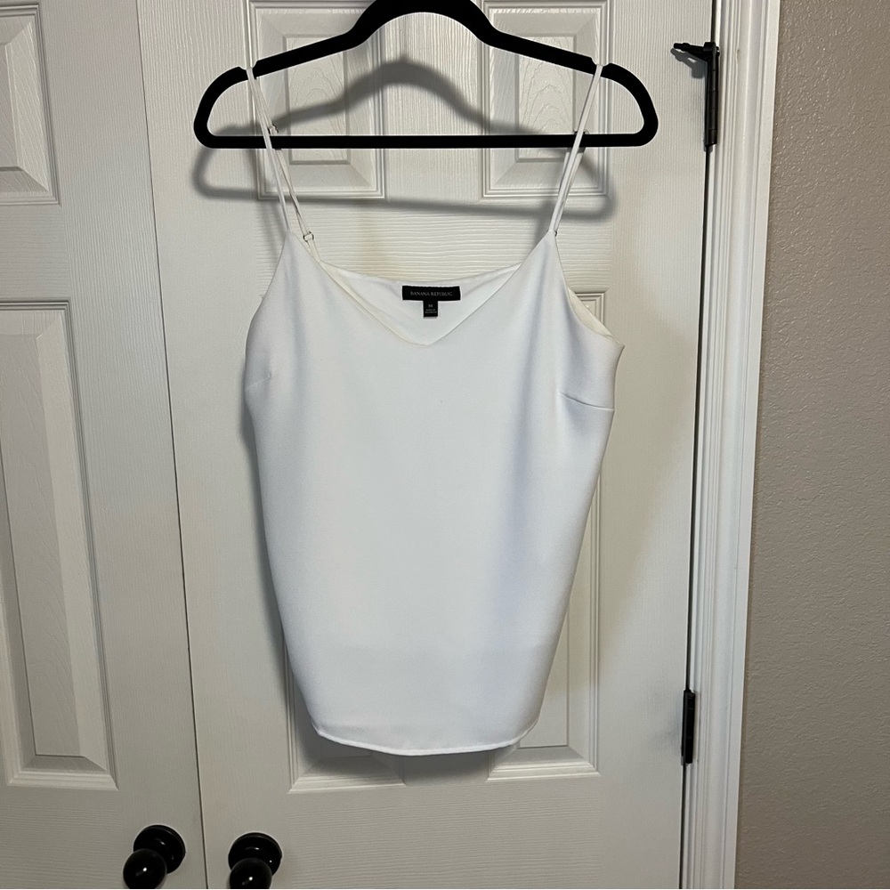 Banana Republic White Cami Top - Medium